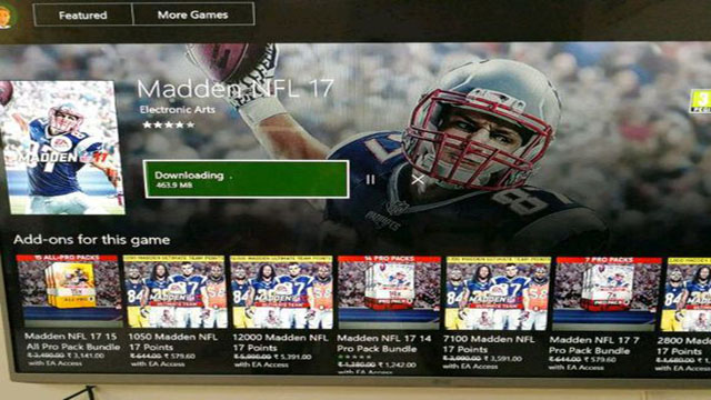 Madden NFL 17-game